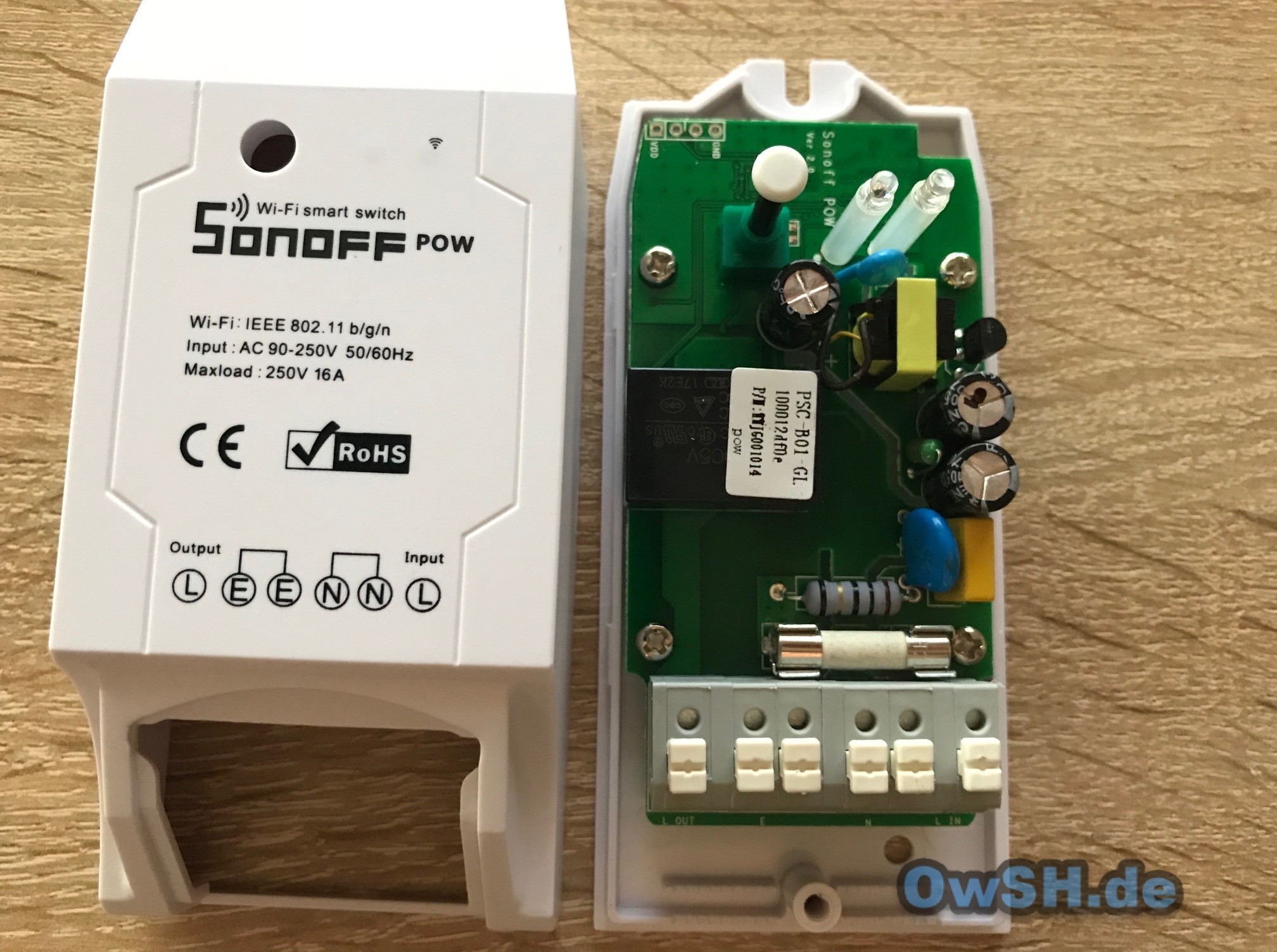 Alexa kompatibel Sonoff S26F WIFI aktuellsten Tasmota-Firmware & KNX