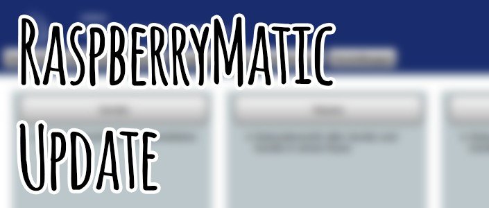Raspberrymatic update